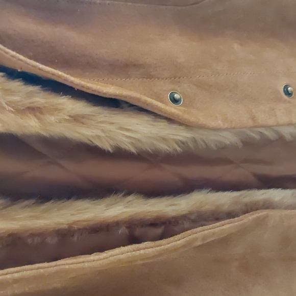 Outbrook brand size Misses Large  Camel color suede jacket*Was $55* - Picture 4 of 6